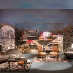 Sedia lounge Gattona di Nigel Coates