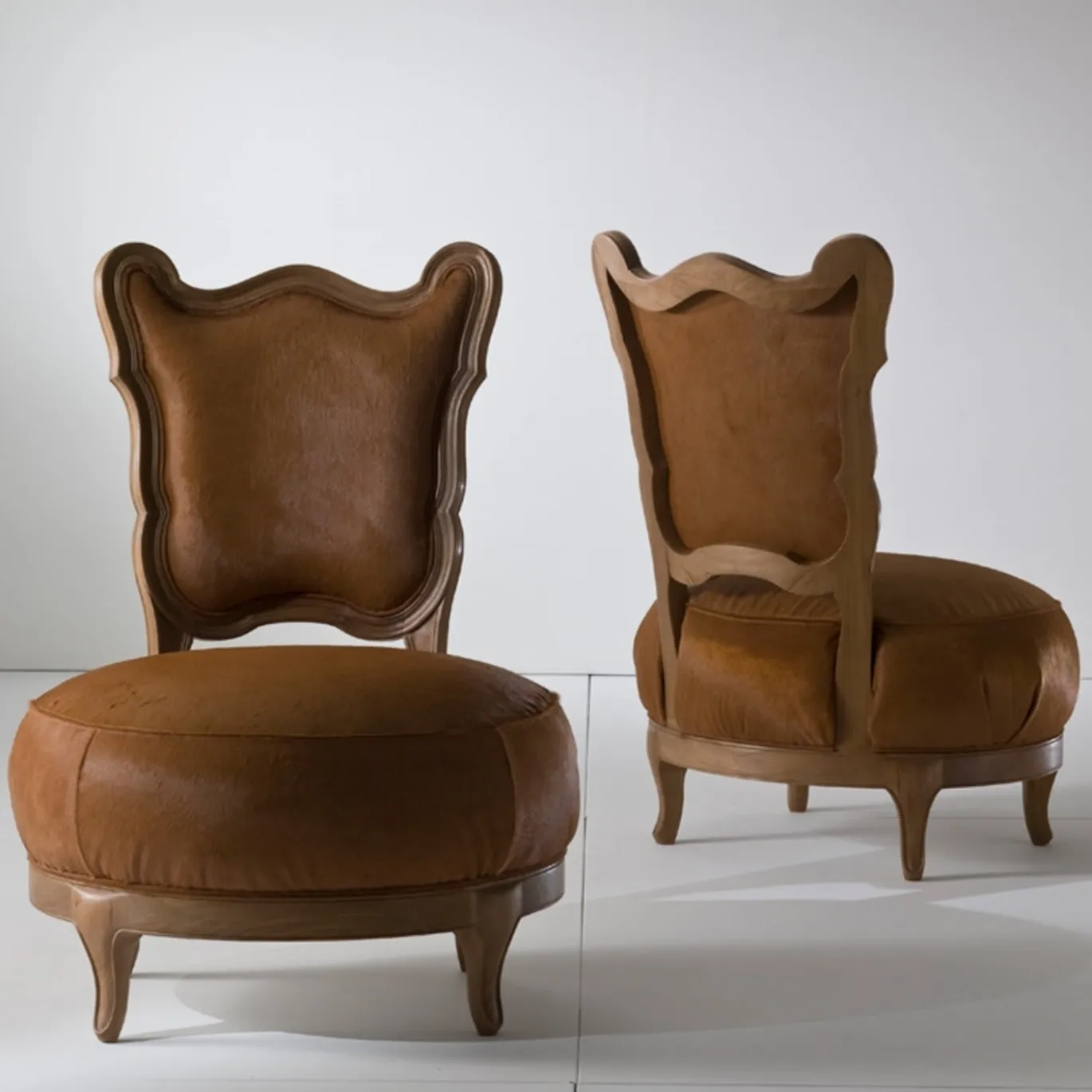 Sedia lounge Gattona di Nigel Coates