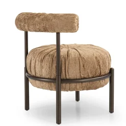 Sedia Lounge Rotonda Bonbon Beige