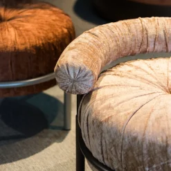 Sedia Lounge Rotonda Bonbon Beige