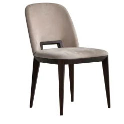 Sedia Margaret in Pelle Marrone