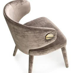 Sedia marrone CIRCE