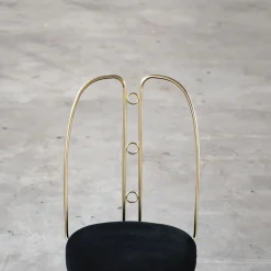 Sedia Nollie Oro e Ultrablack