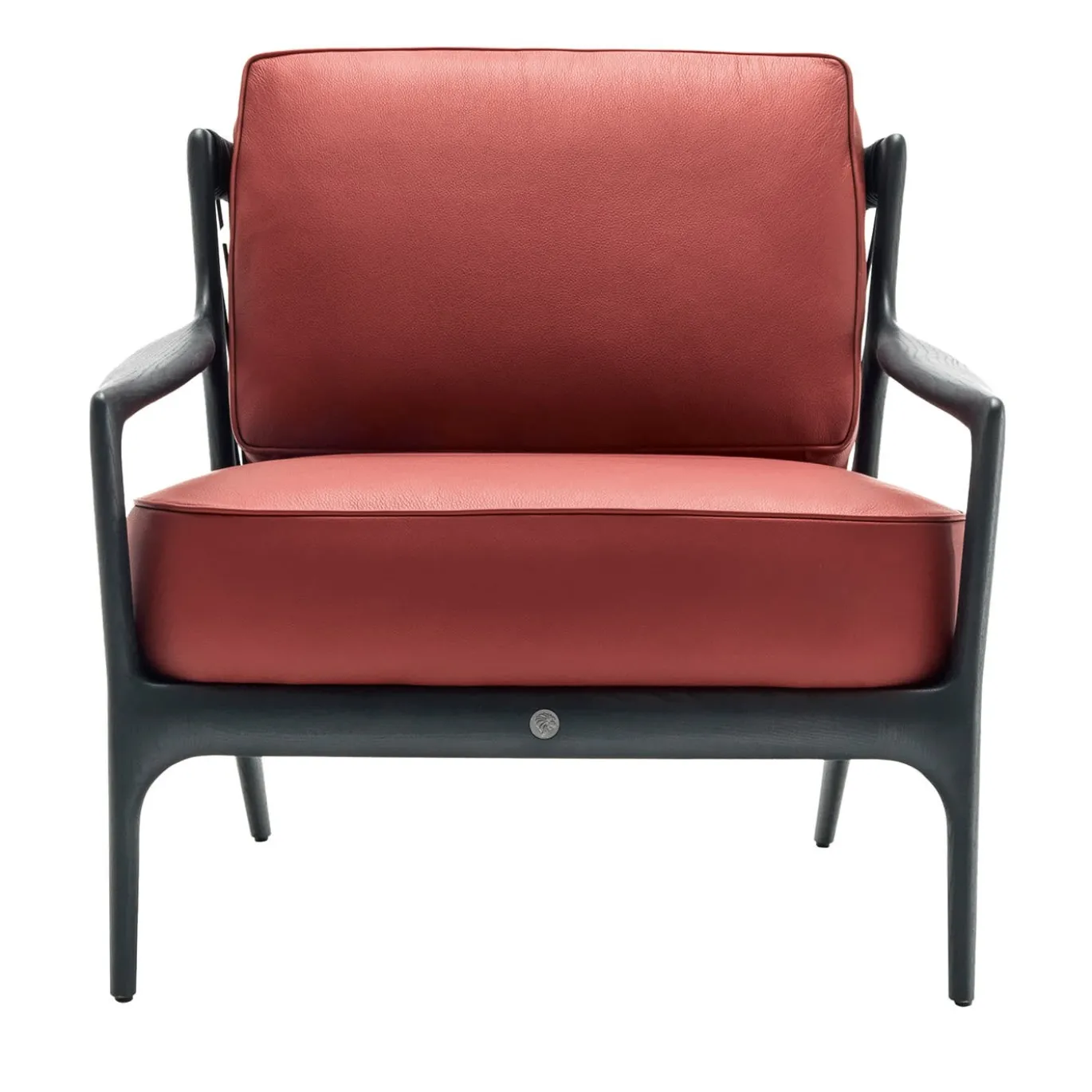 Sedia occasionale in pelle