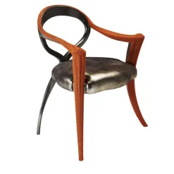 Sedia Opus red Caviar di Carlo Rampazzi