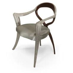 Sedia Opus white Caviar di Carlo Rampazzi