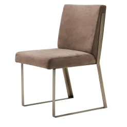 Sedia Palio marrone e bronzo
