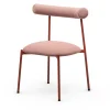 Sedia Pampa S rosa e rosso mattone di Studio Pastina