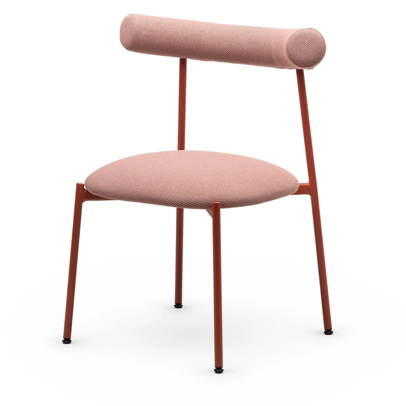 Sedia Pampa S rosa e rosso mattone di Studio Pastina