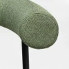 Sedia Pampa S verde e nera di Studio Pastina