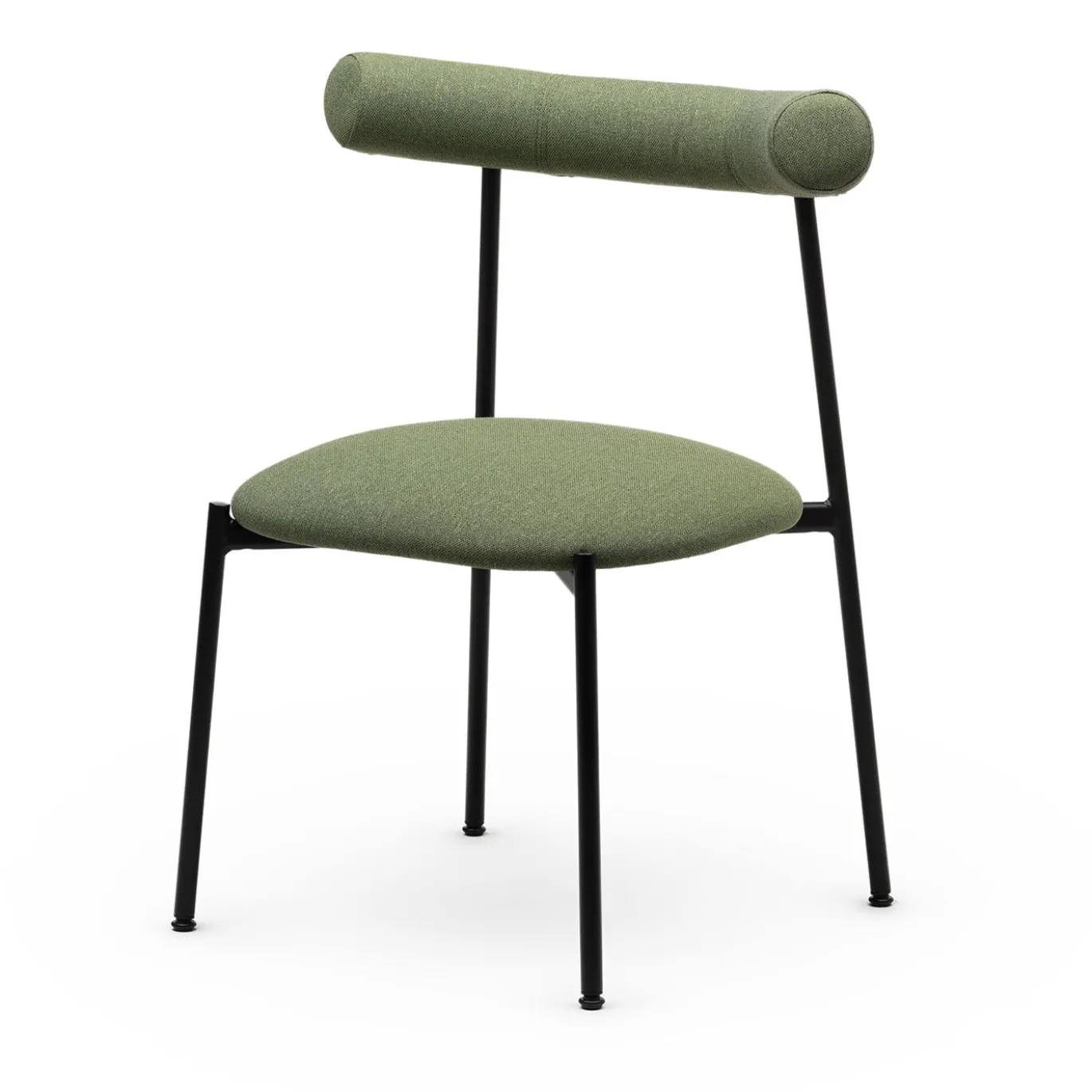 Sedia Pampa S verde e nera di Studio Pastina