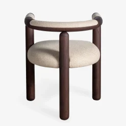 Sedia Panda in Legno e Tessuto