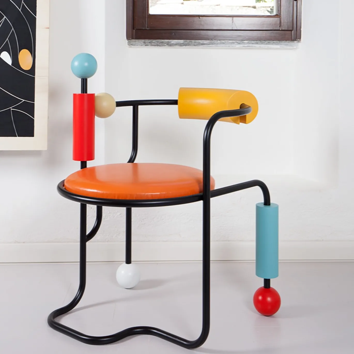 Sedia policroma Morse #2