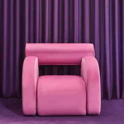 Sedia Rosa Demonte Moi