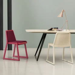 Sedia Roxanne Pink di Emilio Nanni