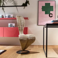 Sedia S-Chair Marrone di Tom Dixon