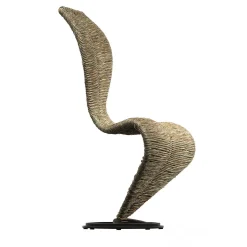 Sedia S-Chair Marrone di Tom Dixon