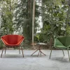 Sedia Skin Lounge Green di Giacomo Cattani