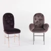 Sedia Ttemic viola scuro di Matteo Cibic