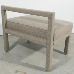 Sedia Vanity imbottita beige