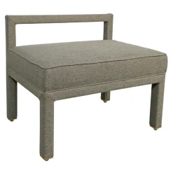 Sedia Vanity imbottita beige