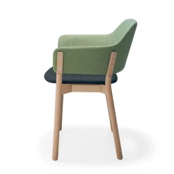 Sedia verde Gap 497 di Gil Sheffi & Yoav Avinoam - Collezione Tekhne