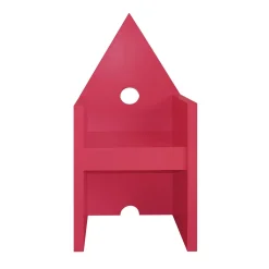Sedia Vescovina Viva Magenta di Lanfranco Benvenuti