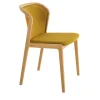 Sedia Vienna Faggio Naturale Curry Ocra