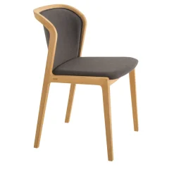 Sedia Vienna in faggio naturale Angel Gray