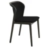 Sedia Vienna in faggio naturale nero