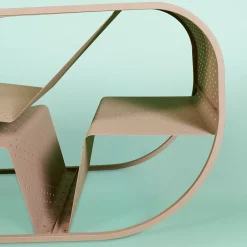 Seduta e tavolino Flip Melon di Salomé Hazan
