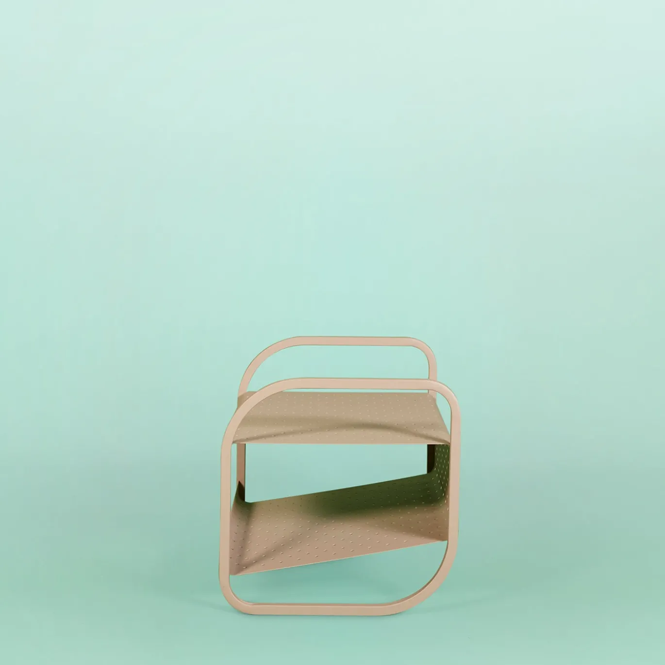 Seduta e tavolino Flip Melon di Salomé Hazan