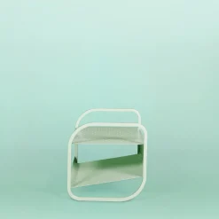 Seduta e tavolino Flip Mint di Salomé Hazan