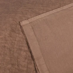 Set copripiumino Boreale in lino e cotone con tonalità terra