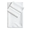 Set copripiumino King Size Provenza in lino bianco leggero