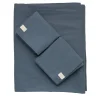Set copripiumino Memoria in cotone biologico ottanio