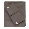 Set copripiumino Memoria in cotone organico marrone