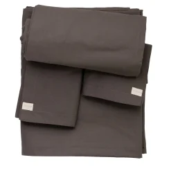 Set copripiumino Memoria in cotone organico marrone
