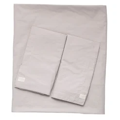 Set copripiumino Memoria in cotone organico beige