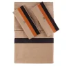 Set di biancheria da letto estiva - Beige e arancione