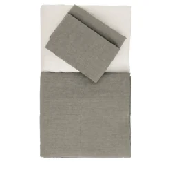 Set di biancheria da letto invernale Taupe