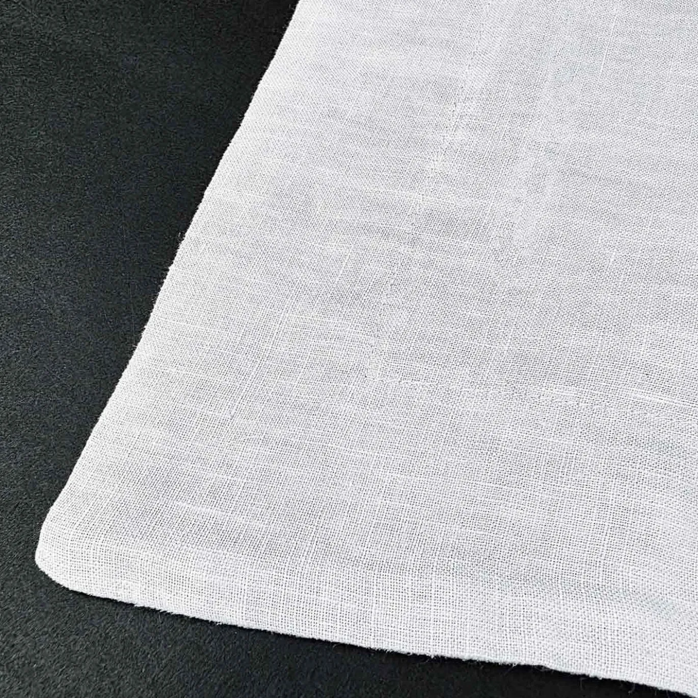 Set di biancheria da letto Oyster in lino puro con copripiumino king
