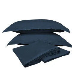 Set di biancheria da letto Sea Blue in lino puro