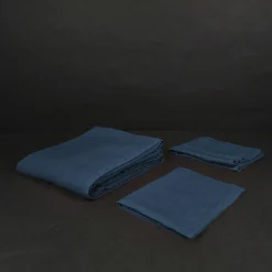 Set di biancheria da letto Sea Blue in lino puro
