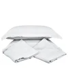 Set di Biancheria da Letto White in Lino Puro
