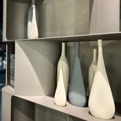 Set di 3 bottiglie decorative a goccia Kaolin