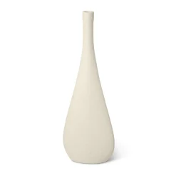 Set di 3 bottiglie decorative a goccia Kaolin