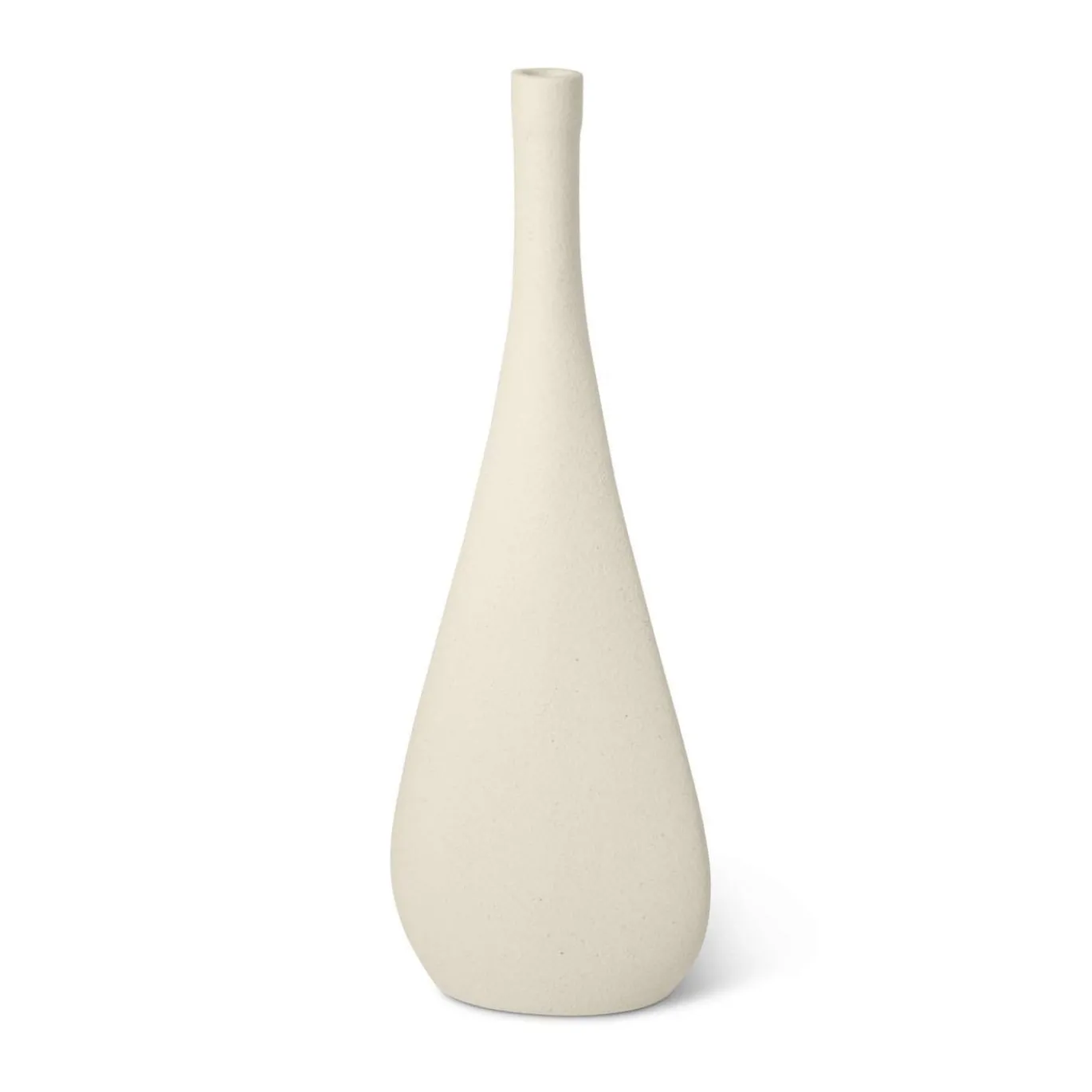 Set di 3 bottiglie decorative a goccia Kaolin