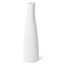 Set di 5 bottiglie decorative bianche