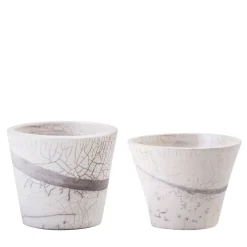 Set di 2 ciotole con frangia Chawan S
